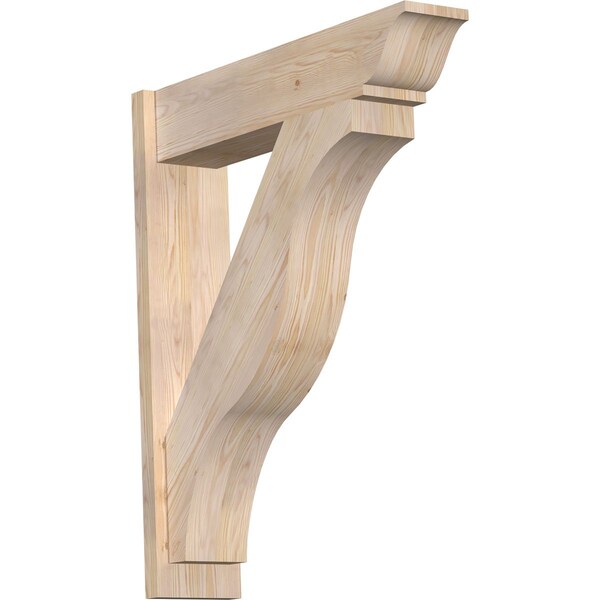 Ekena Millwork Funston Traditional Smooth Outlooker, Douglas Fir, 7 1/2"W x 32"D x 38"H OUT08X32X38FST01SDF - main